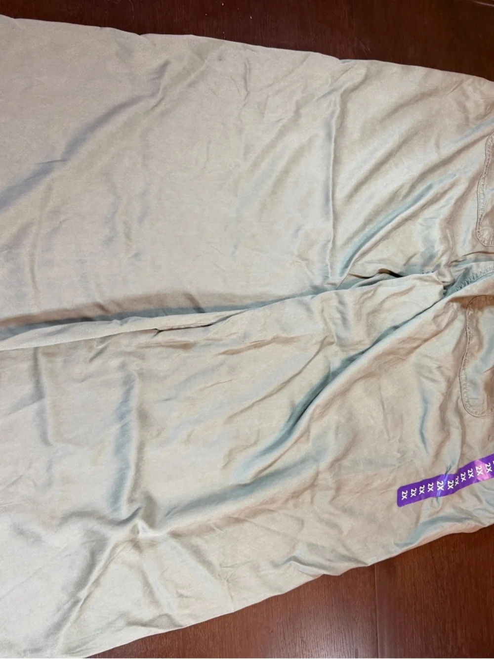 NWT Gap Cream Twill Wide Leg Pull On Pants Women's XXL Quiet Luxury